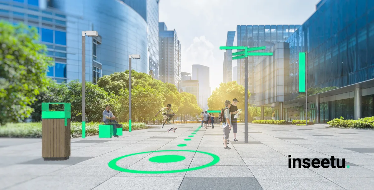 Inseetu urban furniture mapping application