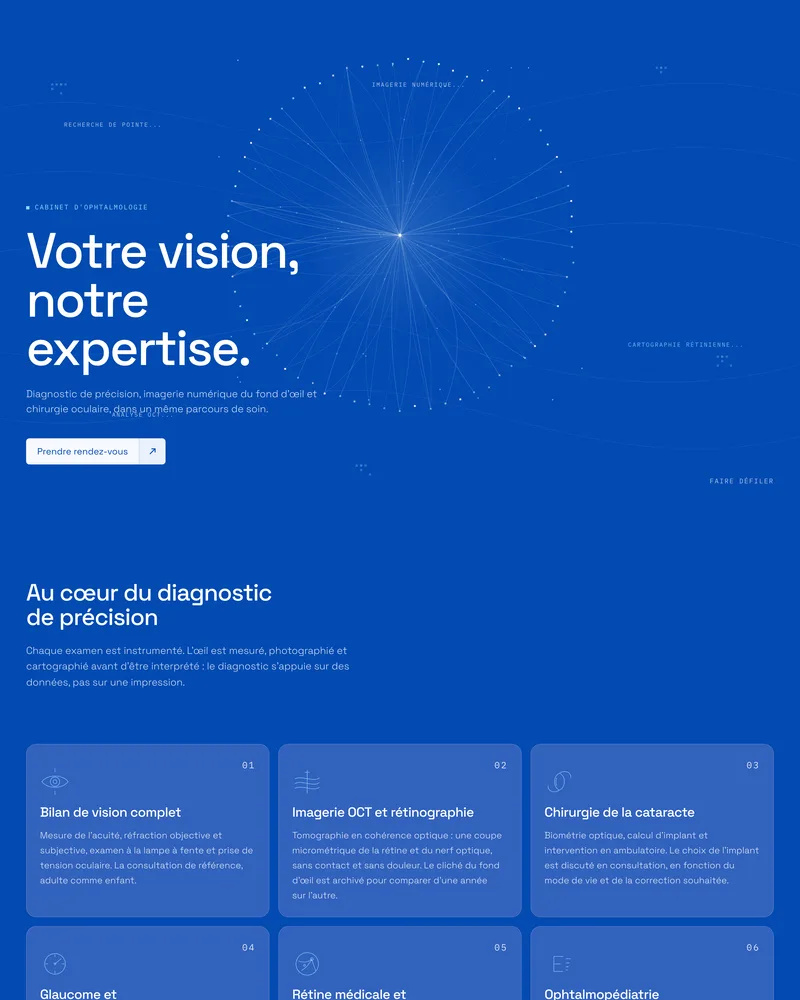 Site web de cabinet médical